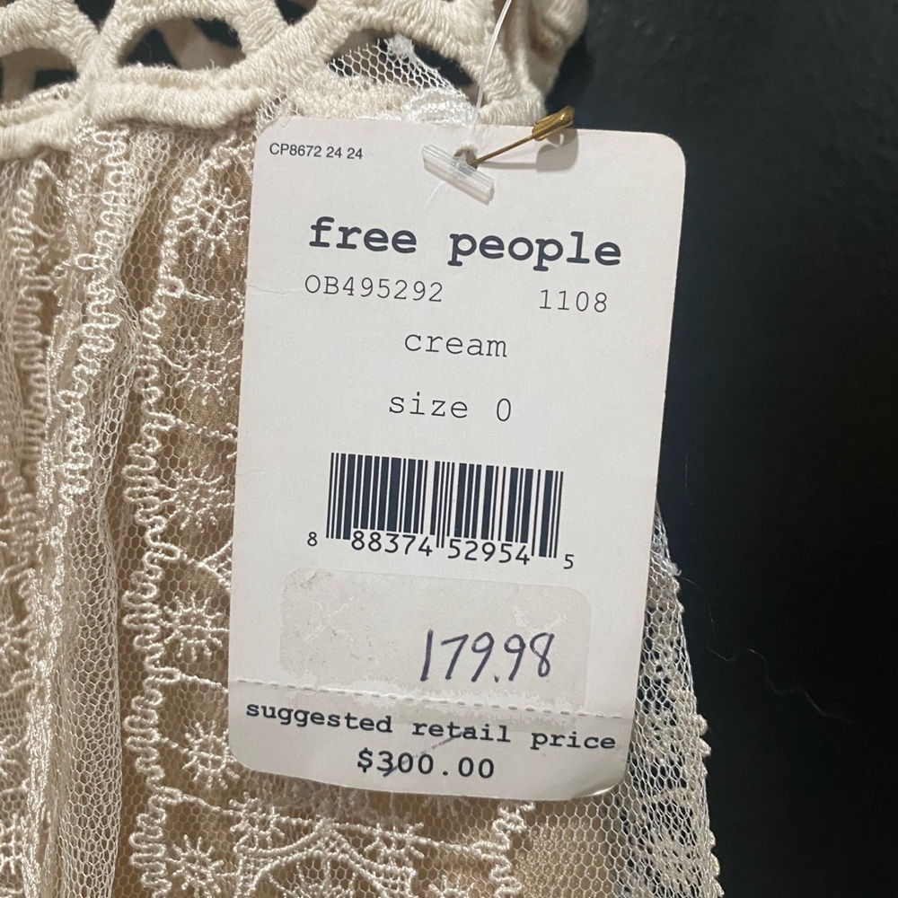 NWTs Free People Lace Dress Size 0 - Picture 3 of 7